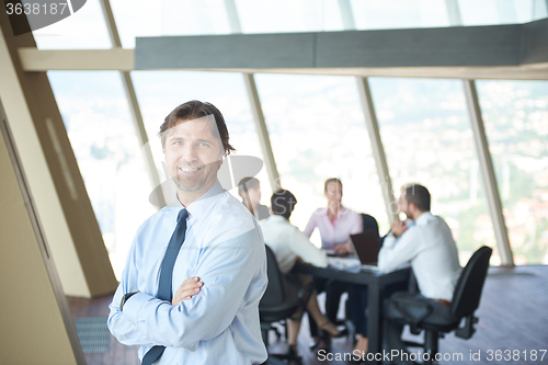Image of portrait of handosme business man
