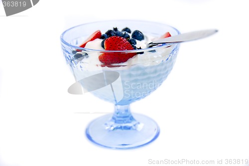 Image of Yogurt and berries