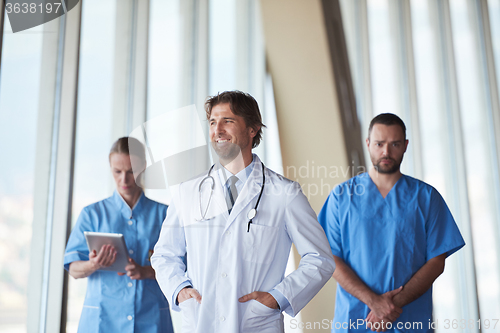Image of group of medical staff at hospital
