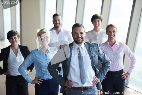 Image of diverse business people group
