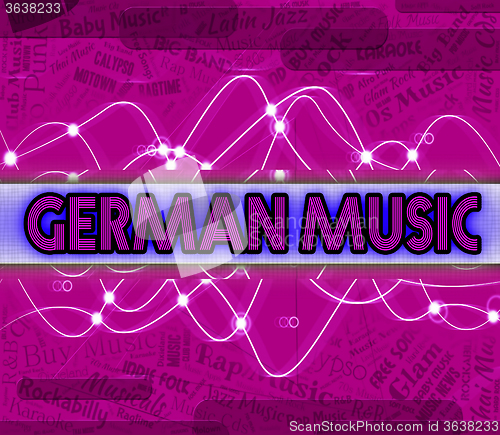 Image of German Music Indicates Sound Tracks And Deutsche