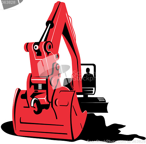 Image of Mechanical digger
