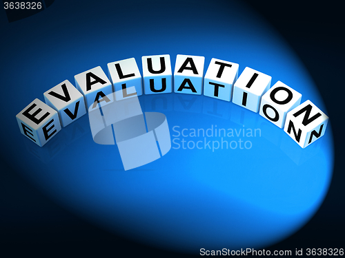 Image of Evaluation Letters Show Judgement Assessment And Review