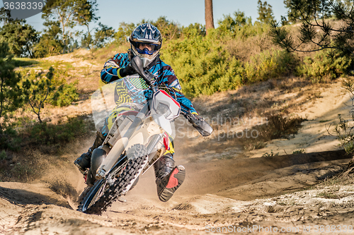 Image of Enduro bike rider