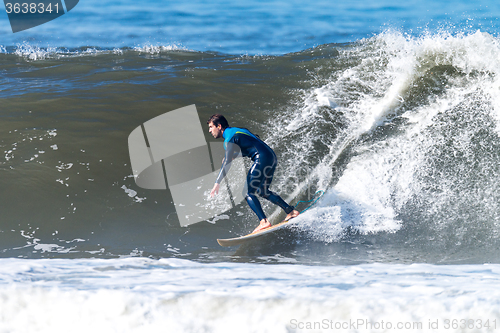 Image of Surfing the waves