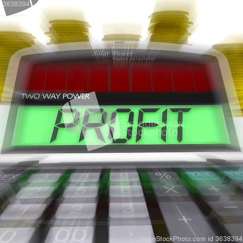 Image of Profit Calculated Means Surplus Income And Revenue