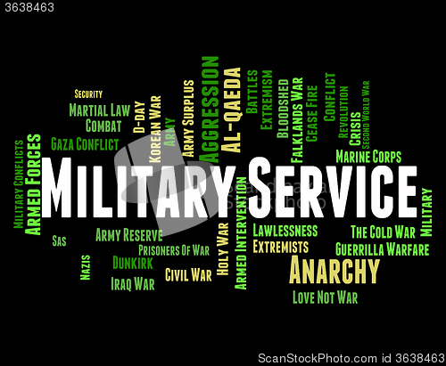 Image of Military Service Indicates Armed Forces And Battle