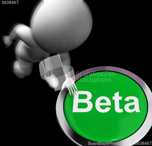 Image of Beta Pressed Shows Software Testing And Development