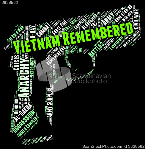 Image of Vietnam War Shows North Vietnamese Army And Cong