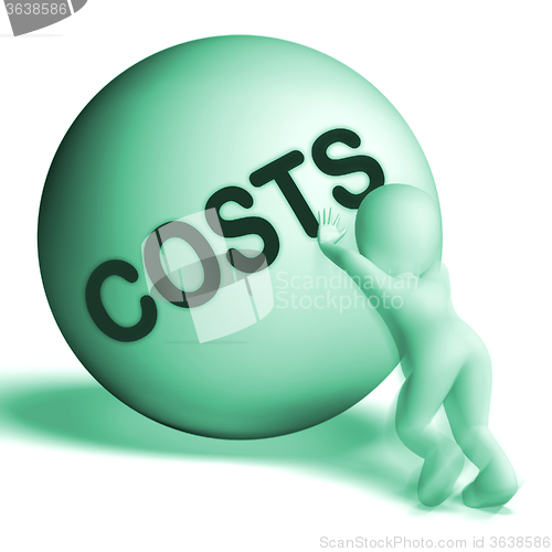 Image of Costs Sphere Means Expenses Price And Outlay