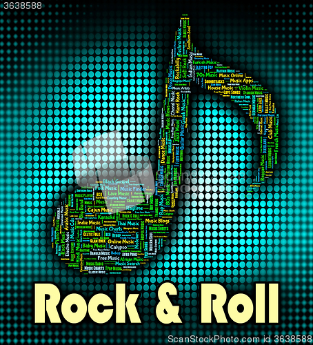 Image of Rock And Roll Represents Sound Track And Acoustic