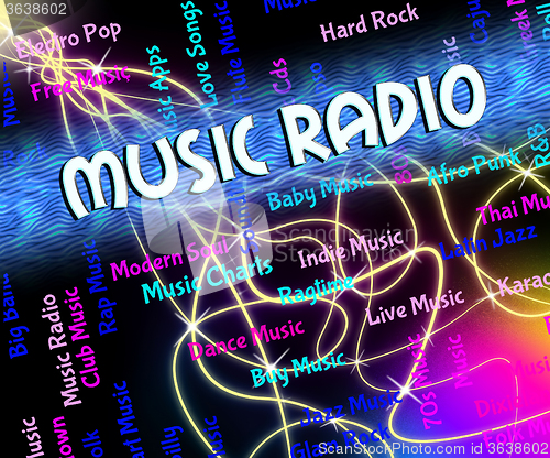 Image of Music Radio Shows Sound Track And Audio