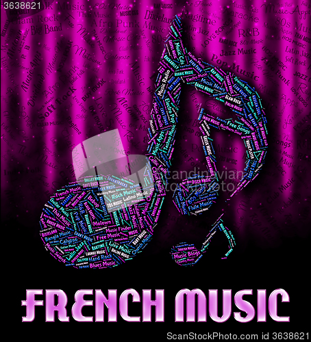 Image of French Music Shows Sound Tracks And Acoustic