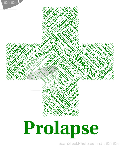 Image of Prolapse Illness Represents Disorders Infection And Ailment