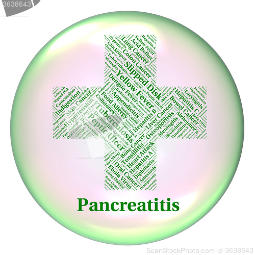 Image of Pancreatitis Illness Means Disability Ailment And Indisposition