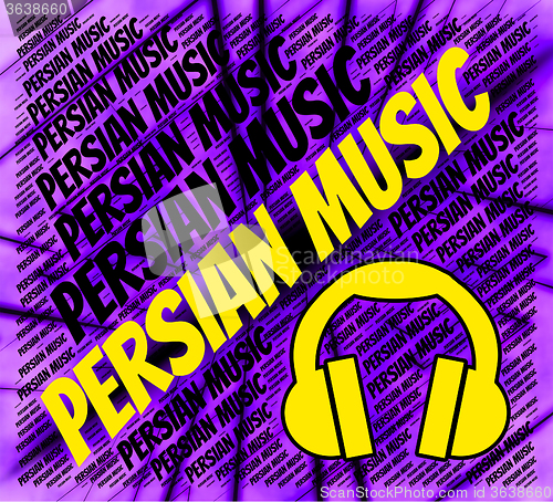 Image of Persian Music Indicates Sound Track And Acoustic