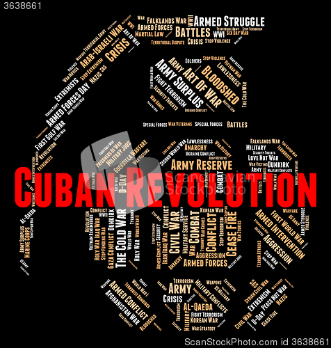 Image of Cuban Revolution Shows Coup D\'?tat And Anarchy