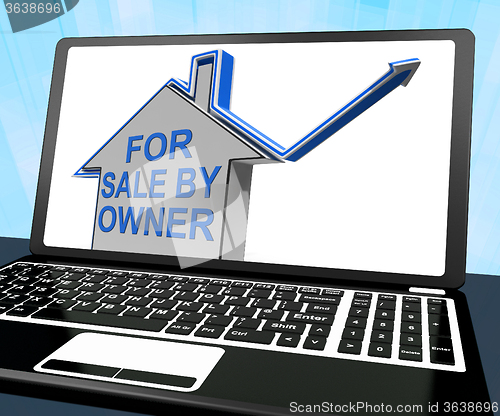 Image of For Sale By Owner House Laptop Means No Representation By Agent