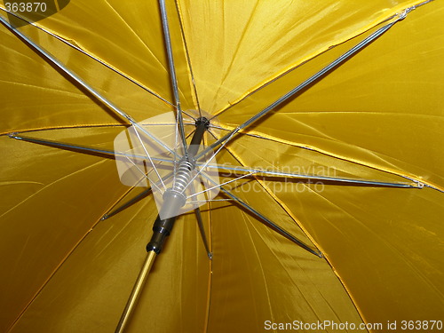 Image of yellow umbrella