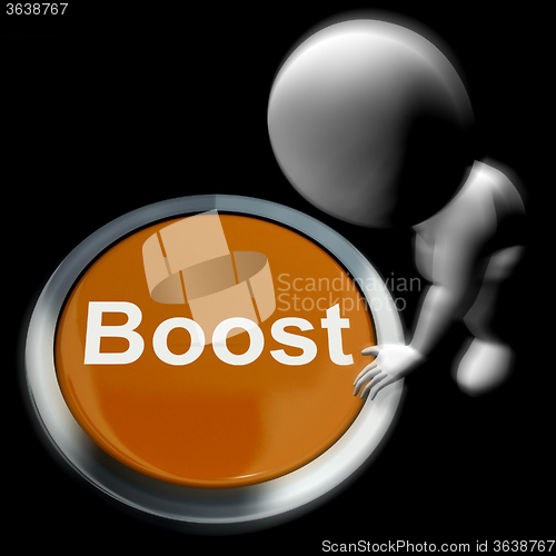 Image of Boost Pressed Means Improvement Upgrade Or Expansion