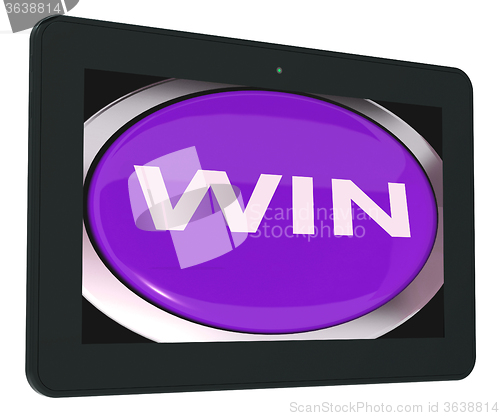 Image of Win Switch Shows Success Winner Victory And Champion