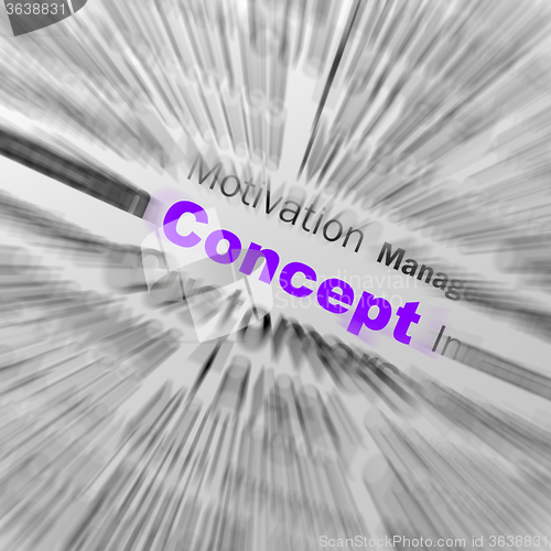 Image of Concept Sphere Definition Displays Innovation Invention Or Ideas