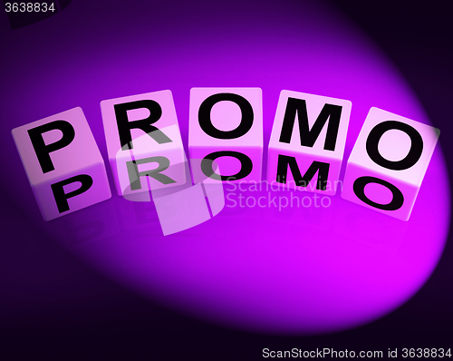 Image of Promo Dice Show Advertisement and Broadcasting Promotions