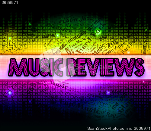 Image of Music Reviews Means Sound Track And Appraisal