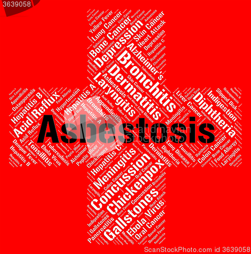 Image of Asbestosis Word Means Ill Health And Afflictions