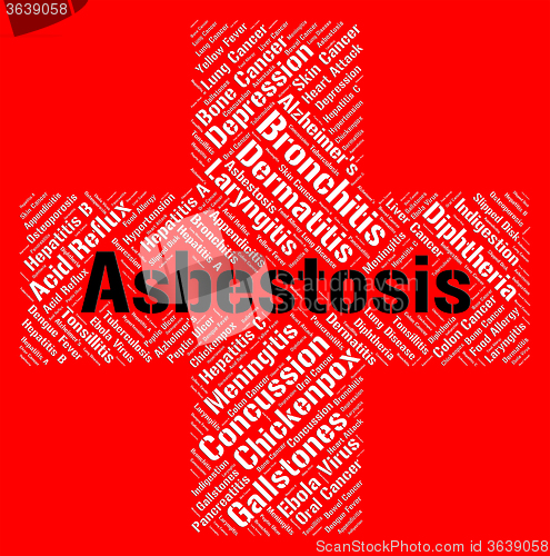 Image of Asbestosis Word Means Ill Health And Afflictions