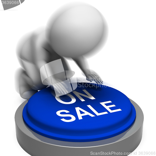 Image of On Sale Pressed Means Promotions Discounts And Specials