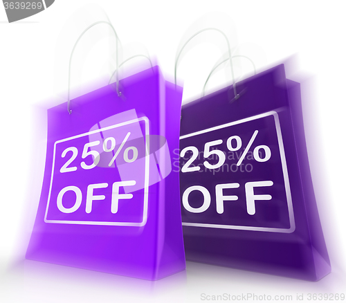 Image of Twenty-Five Percent Off On Bags Shows 25 Bargains