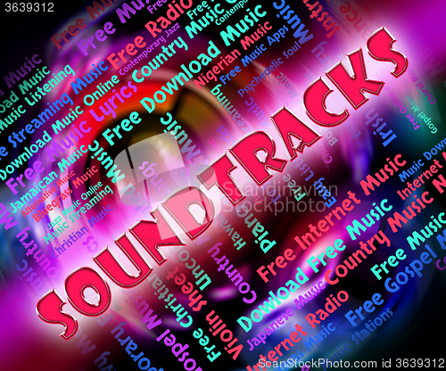 Image of Music Soundtracks Means Video Game And Melodies