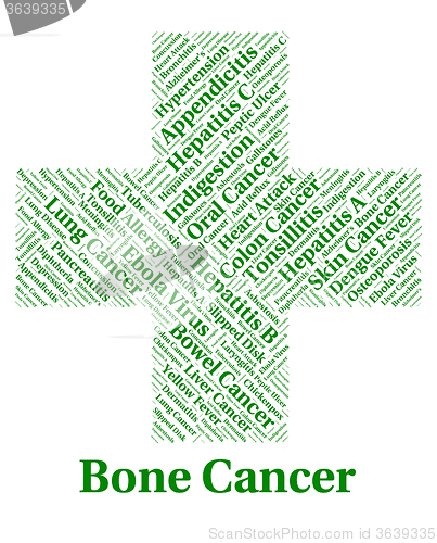 Image of Bone Cancer Represents Poor Health And Afflictions