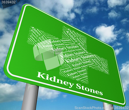 Image of Kidney Stones Indicates Ill Health And Afflictions