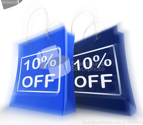 Image of Ten Percent Off On Bags Shows 10 Bargains