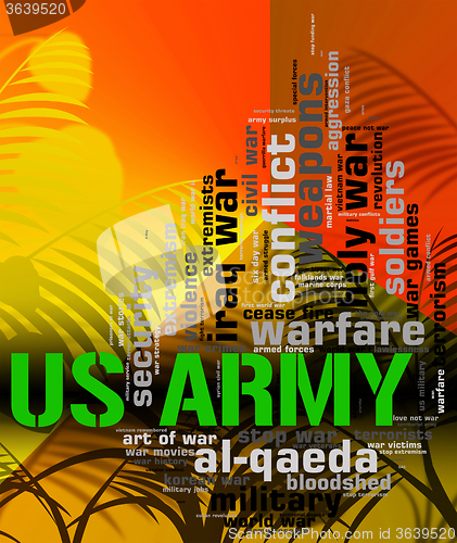 Image of Us Army Shows The United States And Armed