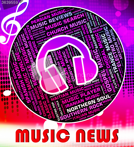 Image of Music News Shows Sound Track And Acoustic