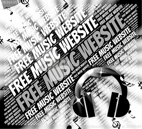 Image of Free Music Website Represents With Our Compliments And Domains