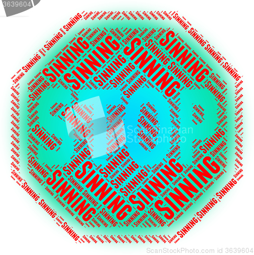 Image of Stop Sinning Indicates Prohibited Restriction And Immorality