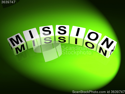 Image of Mission Dice Show Mission Strategies and Goals