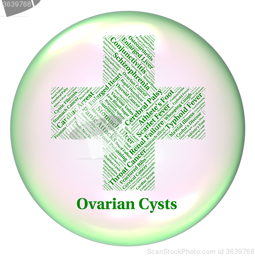 Image of Ovarian Cysts Indicates Poor Health And Affliction