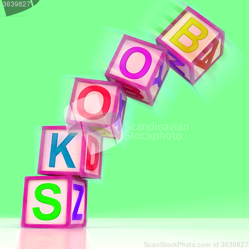 Image of Books Word Show Fiction Non-Fiction And Library