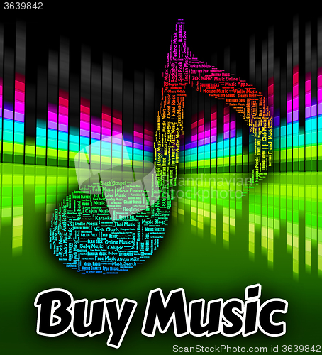 Image of Buy Music Indicates Sound Tracks And Audio