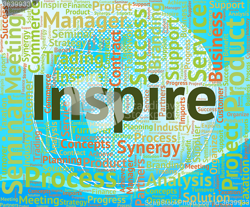 Image of Inspire Word Indicates Spur On And Encourage