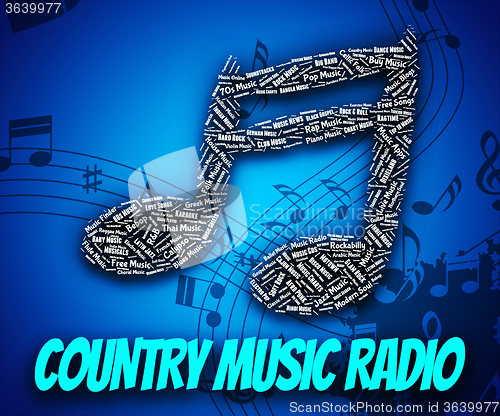 Image of Country Music Radio Shows Sound Tracks And Audio