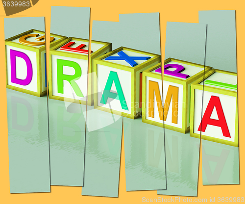 Image of Drama Word Show Roleplay Theatre Or Production