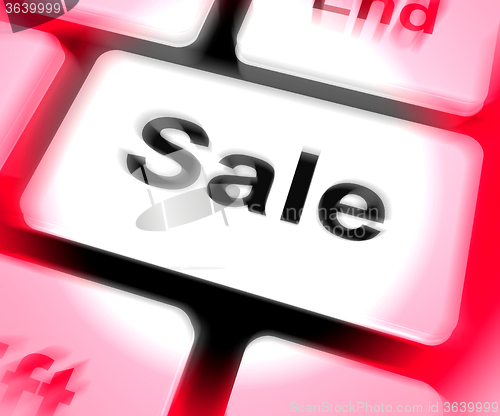 Image of Sales Keyboard Shows Promotions And Deals