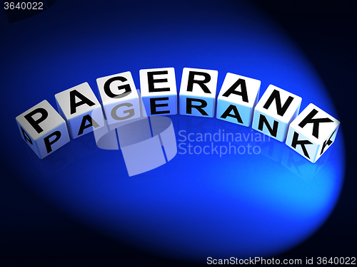 Image of Pagerank Dice Refer to Page Ranking Optimization