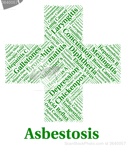 Image of Asbestosis Illness Indicates Lung Cancer And Ailments
